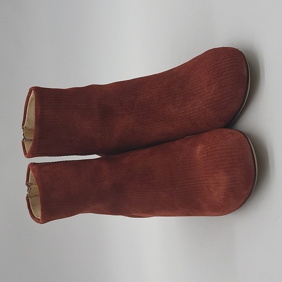 83- rag & bone New York Drea Boot Rust Suede Size 9 NWT - Picture 6 of 17
